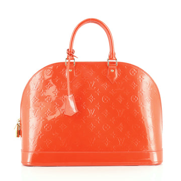 Louis Vuitton Alma Handbag Monogram Vernis GM
