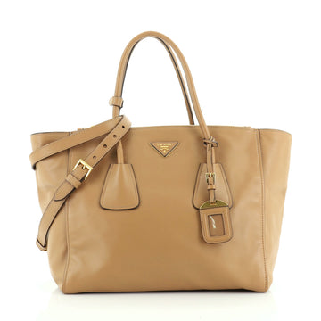 Prada Twin Pocket Tote Vitello Soft Medium