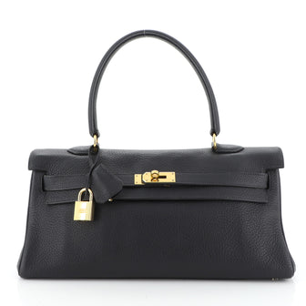 Hermes Shoulder Kelly Handbag Clemence 42