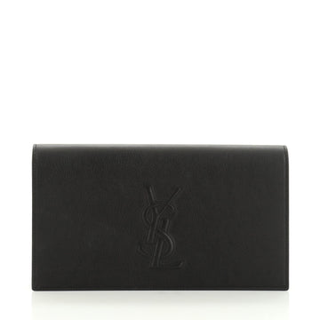 Saint Laurent Belle de Jour Clutch Leather Large