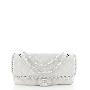 Chanel Chain Me Flap Bag Quilted Calfskin Medium