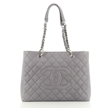 Chanel Grand Shopping Tote Quilted Caviar 