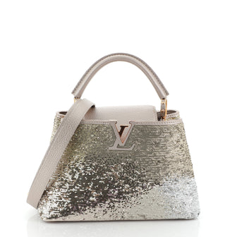 Louis Vuitton Capucines Handbag Sequins BB