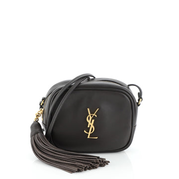 Saint Laurent Classic Monogram Blogger Crossbody Bag Leather Small