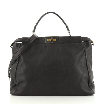 Fendi Peekaboo Bag Soft Leather Large