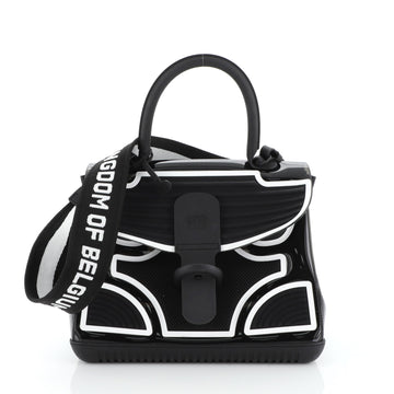 Delvaux Champion Brillant Top Handle Bag PVC and Rubber MM