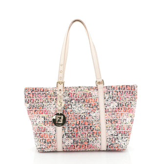 Fendi Superstar Tote Zucchino Canvas Large