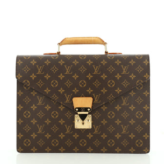 Louis Vuitton Serviette Conseiller Briefcase Monogram Canvas 