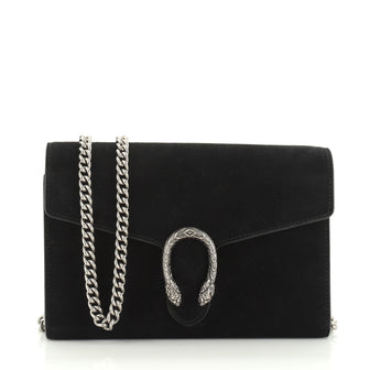 Gucci Dionysus Chain Wallet Suede Small