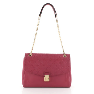 Louis Vuitton Saint Germain Handbag Monogram Empreinte Leather MM