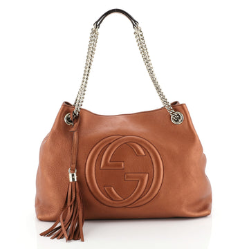 Gucci Soho Chain Strap Shoulder Bag Leather Medium