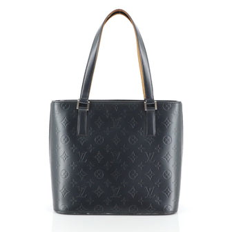 Louis Vuitton Mat Stockton Handbag Monogram Vernis 