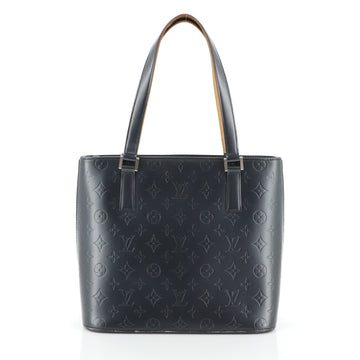 Louis Vuitton Mat Stockton Handbag Monogram Vernis 