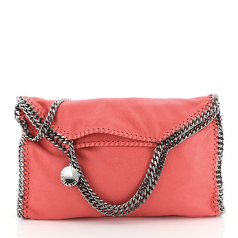 Stella McCartney Falabella Fold Over Bag Shaggy Deer 