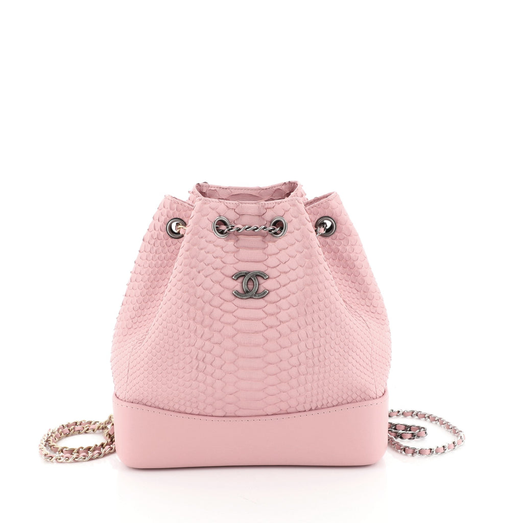 1000% AUTH! 🌸 Chanel Gabrielle Pink 🌸 Hobo Shoulder Bag! NEW