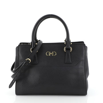 Salvatore Ferragamo Beky Handbag Saffiano Leather Small