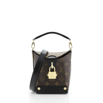 Louis Vuitton Bento Box Handbag Reverse Monogram Canvas 