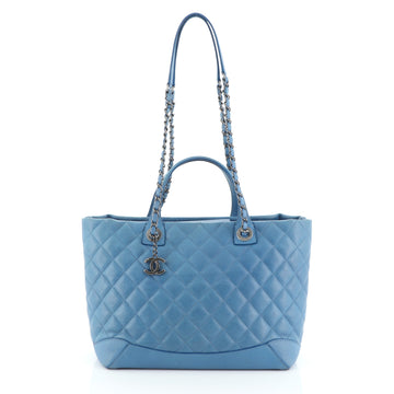 Chanel Easy Shopping Tote Quilted Lambskin Large