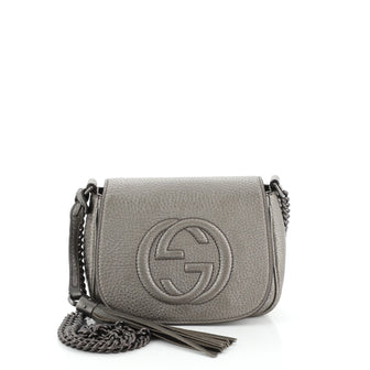 Gucci Soho Chain Crossbody Bag Leather Small