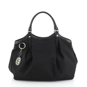 Gucci Sukey Tote GG Canvas Large
