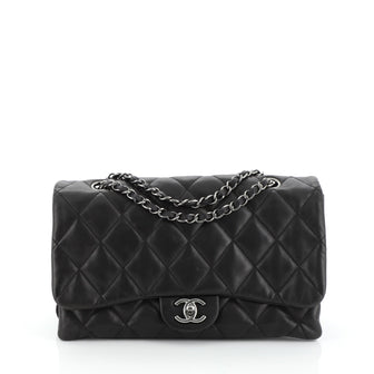 Chanel 3 Accordion Bag Quilted Lambskin Medium