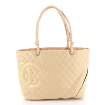 Cambon Tote Quilted Leather Large