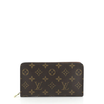 Louis Vuitton Porte-Monnaie Wallet Monogram Canvas 