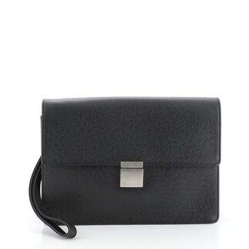 Louis Vuitton Selenga Pochette Taiga Leather 