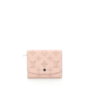 Louis Vuitton Compact Iris Wallet NM Mahina Leather 