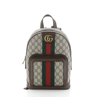 Gucci Ophidia Backpack GG Coated Canvas Small