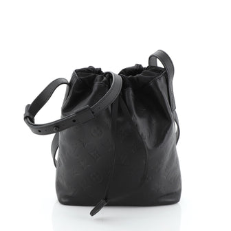 Louis Vuitton Nano Bag Monogram Shadow Leather 