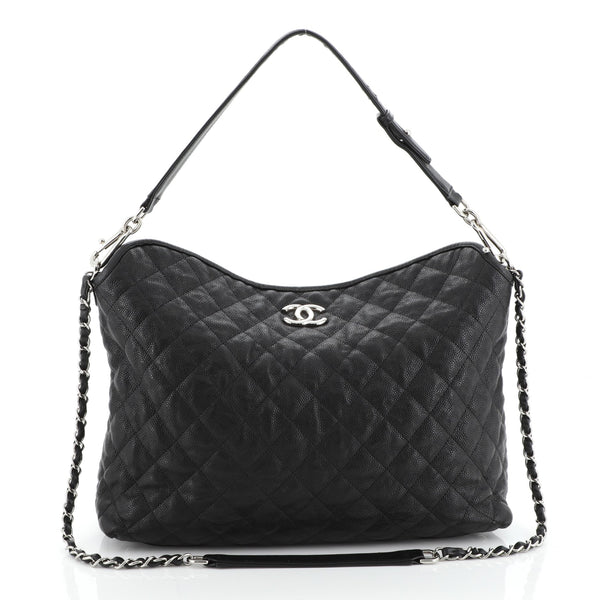 Chanel French Riviera Hobo - Black Hobos, Handbags - CHA48831