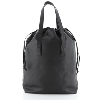 Louis Vuitton Cabas Light Drawstring Bag Initials Taurillon Leather 