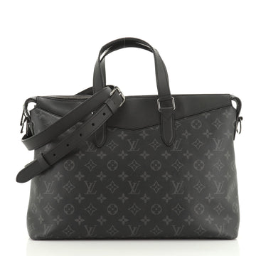 Louis Vuitton Explorer Briefcase Monogram Eclipse Canvas 