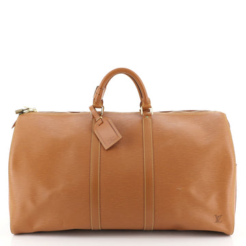 Louis Vuitton Keepall Bag Epi Leather 55