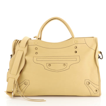 Balenciaga Blackout City Bag Leather Medium