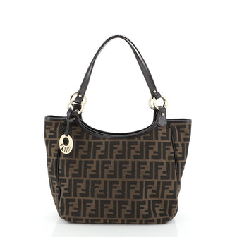Fendi Chef Tote Zucca Canvas Small