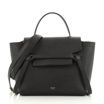 Celine Belt Bag Textured Leather Micro