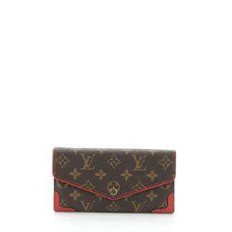 Louis Vuitton Retiro Sarah Wallet Monogram Canvas 