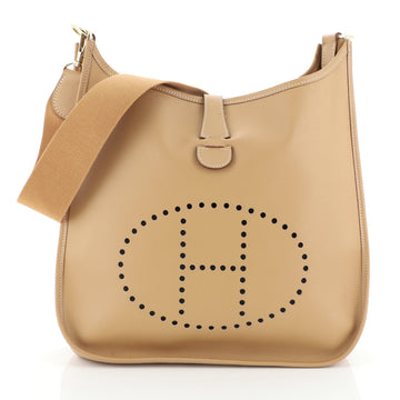 Hermes Evelyne Crossbody Gen I Courchevel GM