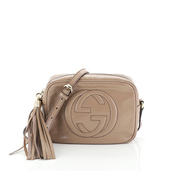 Gucci Soho Disco Crossbody Bag Patent Small