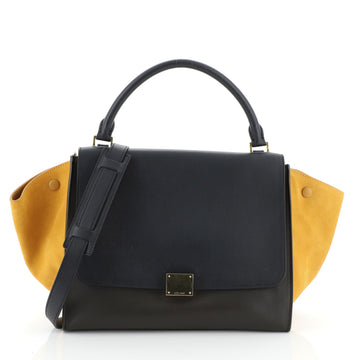 Celine Tricolor Trapeze Bag Leather Medium