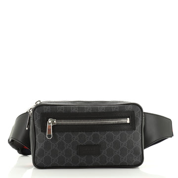 Gucci Web Strap Sling Bag GG Coated Canvas Small