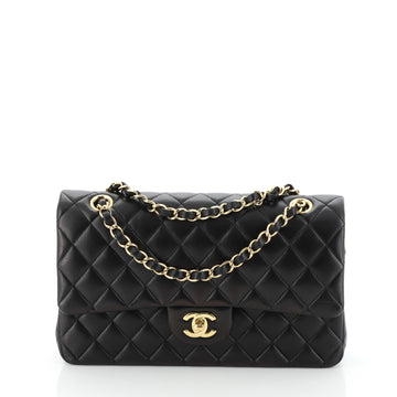 Chanel Classic Double Flap Bag Quilted Lambskin Medium