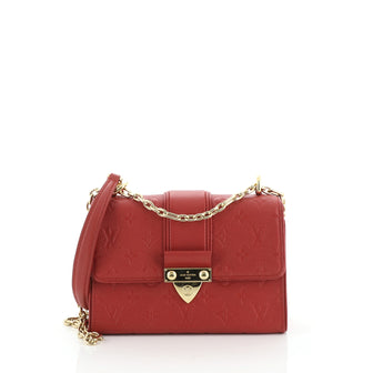 Louis Vuitton Saint Sulpice Handbag Monogram Empreinte Leather BB