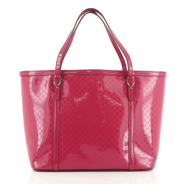 Gucci Nice Tote Microguccissima Patent Medium