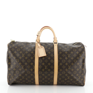 Louis Vuitton Keepall Bag Monogram Canvas 55