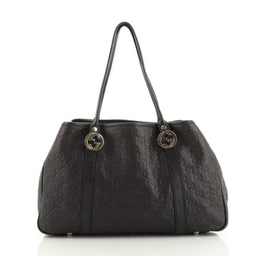 Gucci Twins Shoulder Bag Guccissima Leather Medium