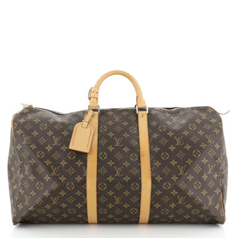 Louis Vuitton Keepall Bag Monogram Canvas 55