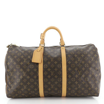 Louis Vuitton Keepall Bag Monogram Canvas 55